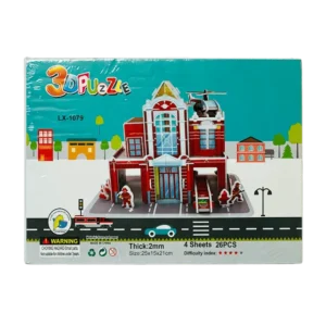 3D Puzzle (Fire House)