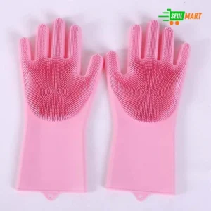 Reusable Silicone Dishwashing Cleaning Gloves