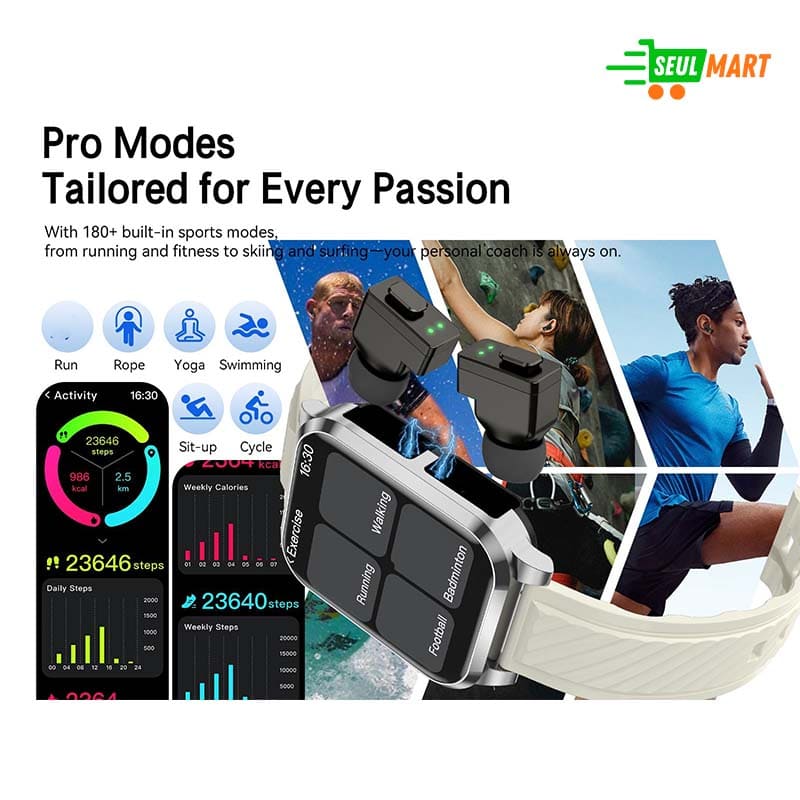 AIMB-Z20 Smart Watch with Earbuds