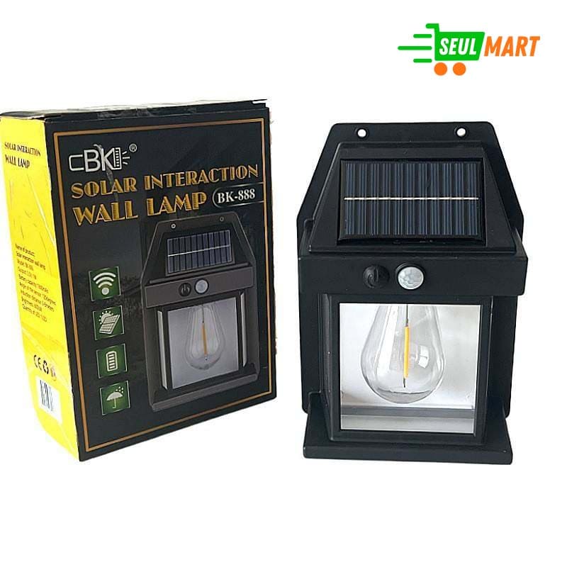 Solar Sensor Waterproof Outdoor Wall Light