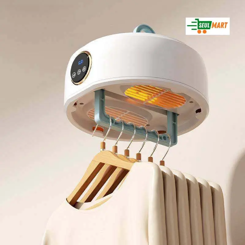 Foldable Hanging Clothes Drying Heater Smart Fast Heating Air Mini Folding Dryer Machine Portable Compact Clothes Dryer Key attributes clothing type all clothes smart type Electronic, Voice Control, Digital Power Source Plug batteries required No application Living Room, Laundry area, Home material Plastic Feature Heating, Foldable, Drying style Folding board material Metal stand material Nylon accessories Clothes Rack Use Drying Clothes place of origin China brand name snowboy model number SH-009 control mode Touchscreen Product name Portable Compact Clothes Dryer Material ABS Color White Size 10.4x4.3 inch Weight 1600 g MOQ 2 Packaging color box Delivery Time 7-15 Days Advantage Portable/Smart Function Easy Open Jar Can Opener