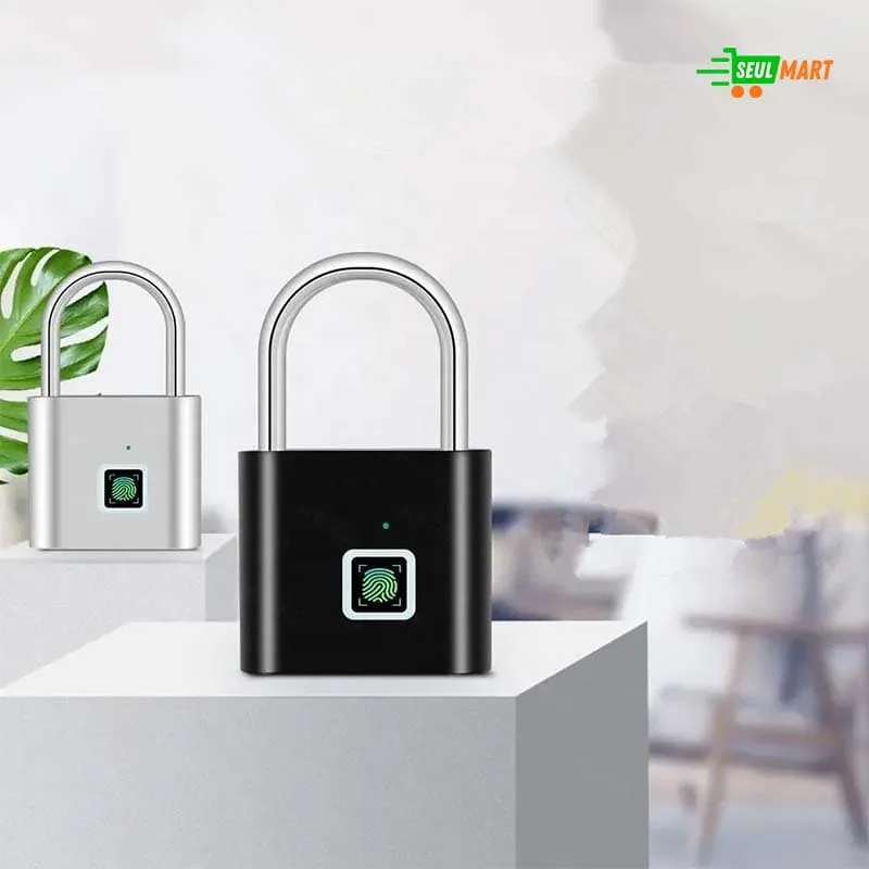 Keyless USB Fingerprint Smart Padlock