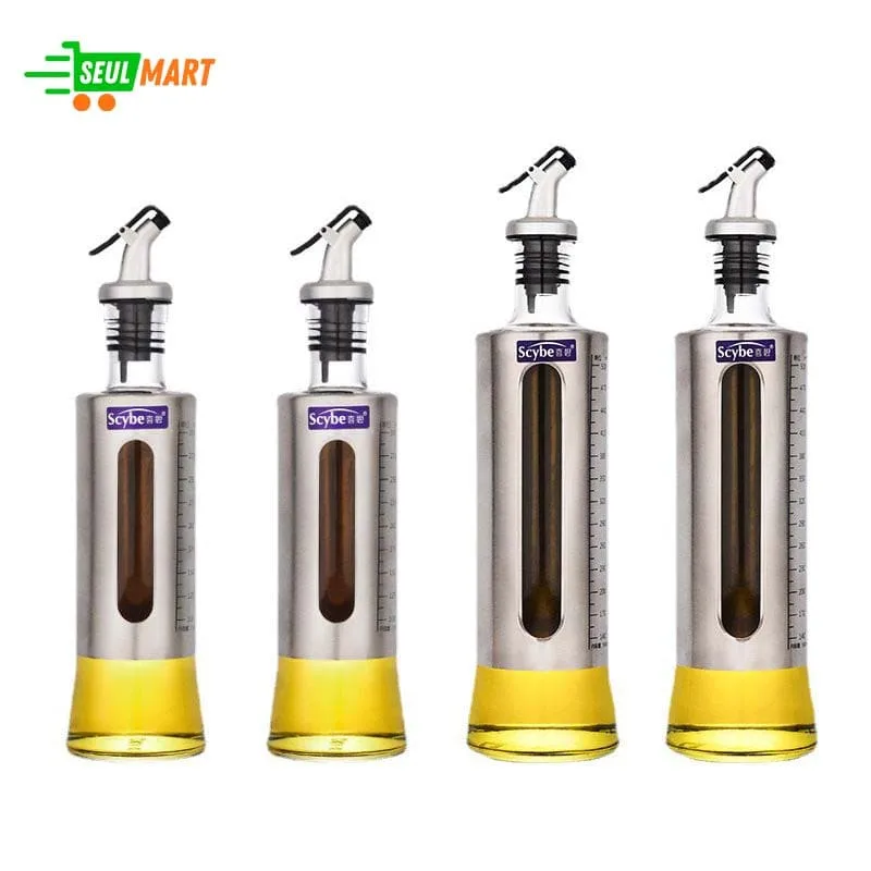 Stainless Steel Lid Oil Dispenser