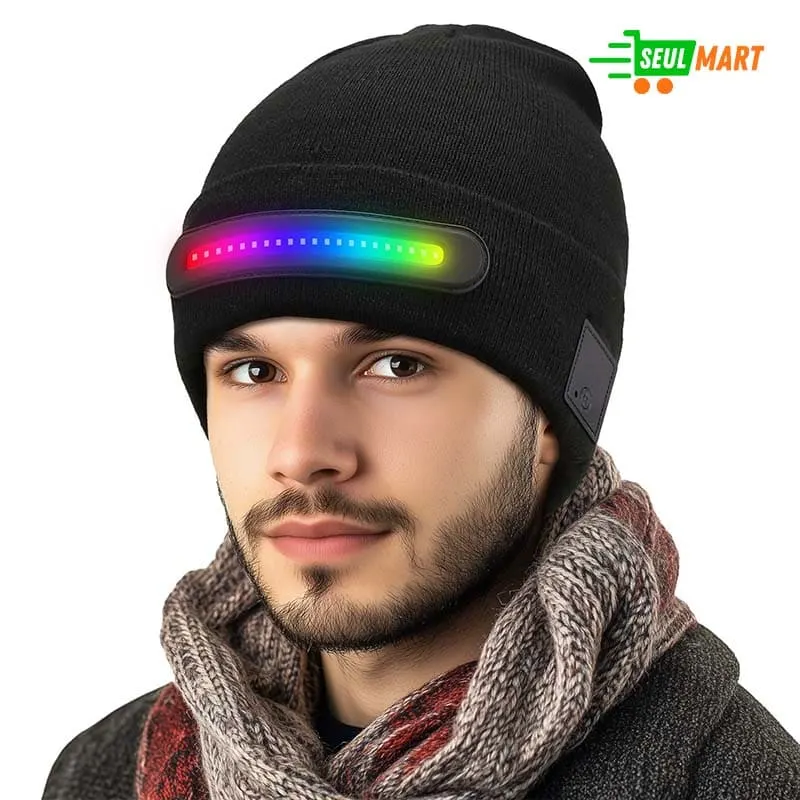 Wireless LED Cap Headphones V5.3