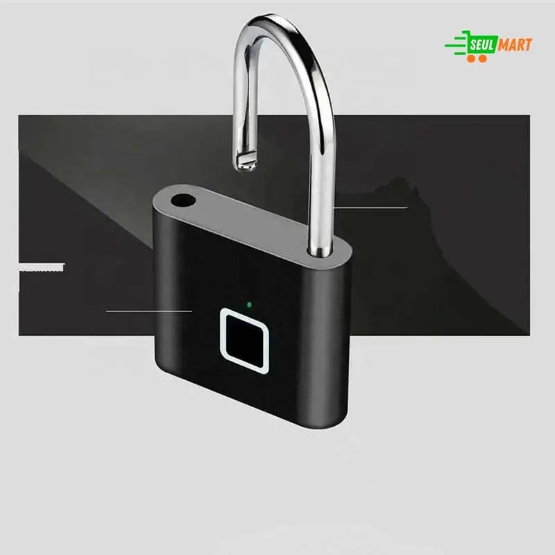 Keyless USB Fingerprint Smart Padlock