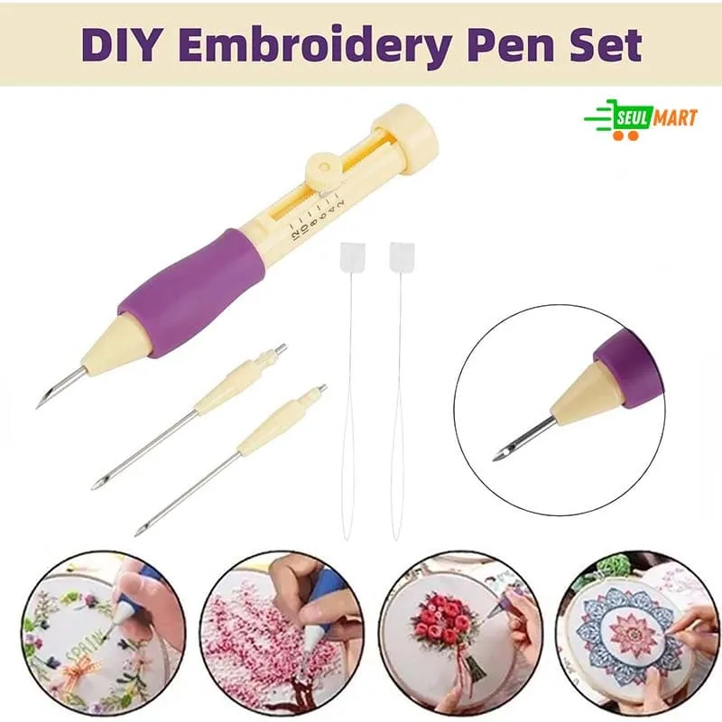 Embroidery Punch Needle Kit