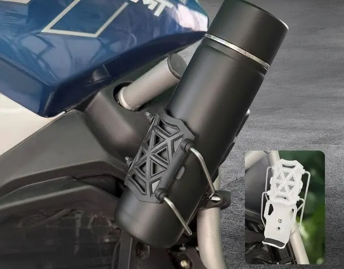 Nakasei Adjustable Durable Bike Motorcycle E-Scooter Cup Bottle Holder - Image 3