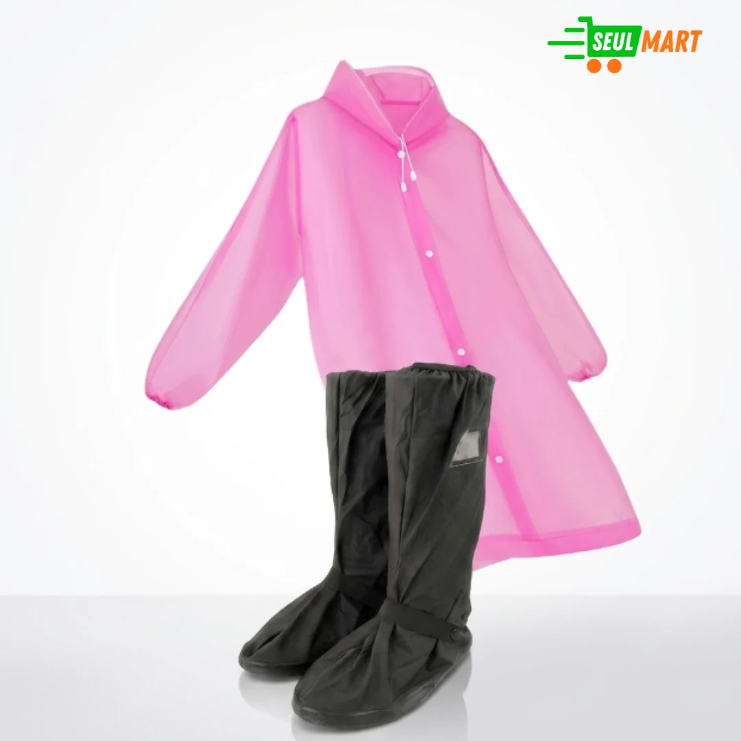 Harumi Waterproof Shoe Cover + Raincoat