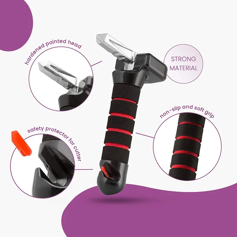Car Safety Hammer (Emergency Escape Tool)