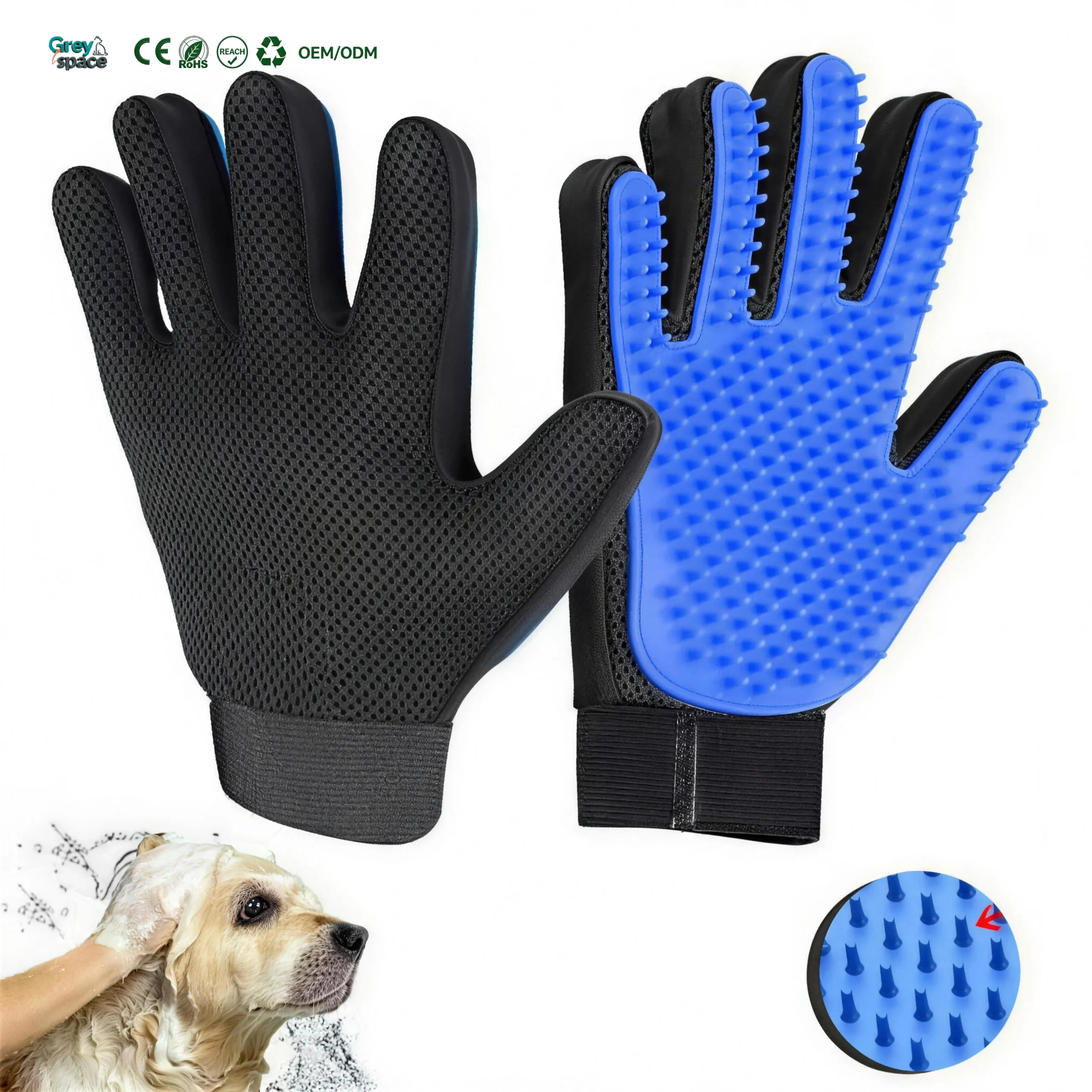 Furivo™ 2-in-1 Pet Grooming Glove