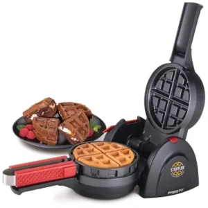 Electric Stuffler Stuffed Belgian Waffle Maker
