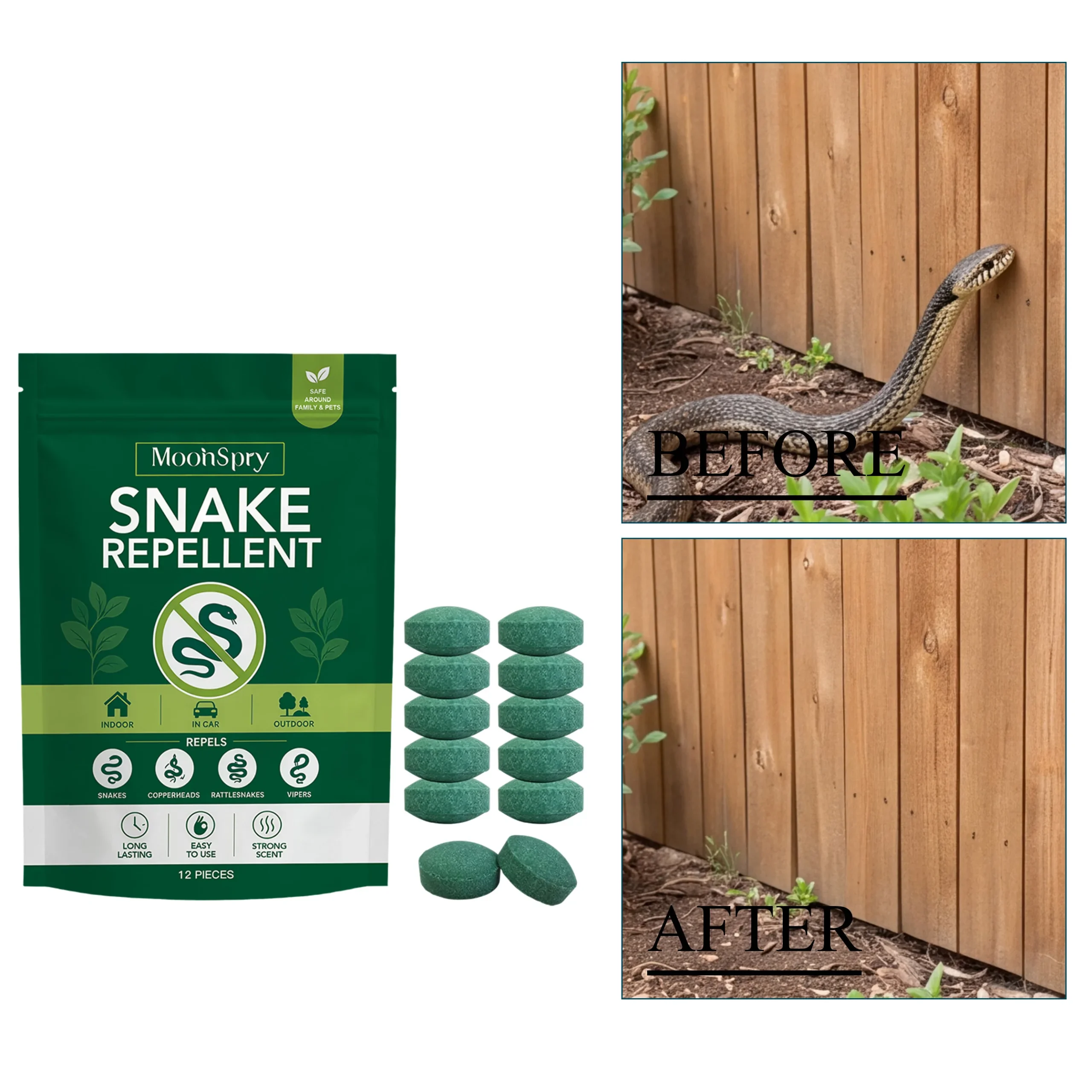 Smart Snake Repellent Pills