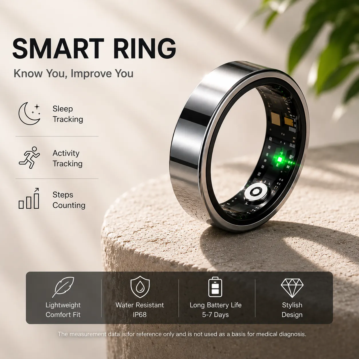 Smart Ring Health & Fitness Tracker - Image 5