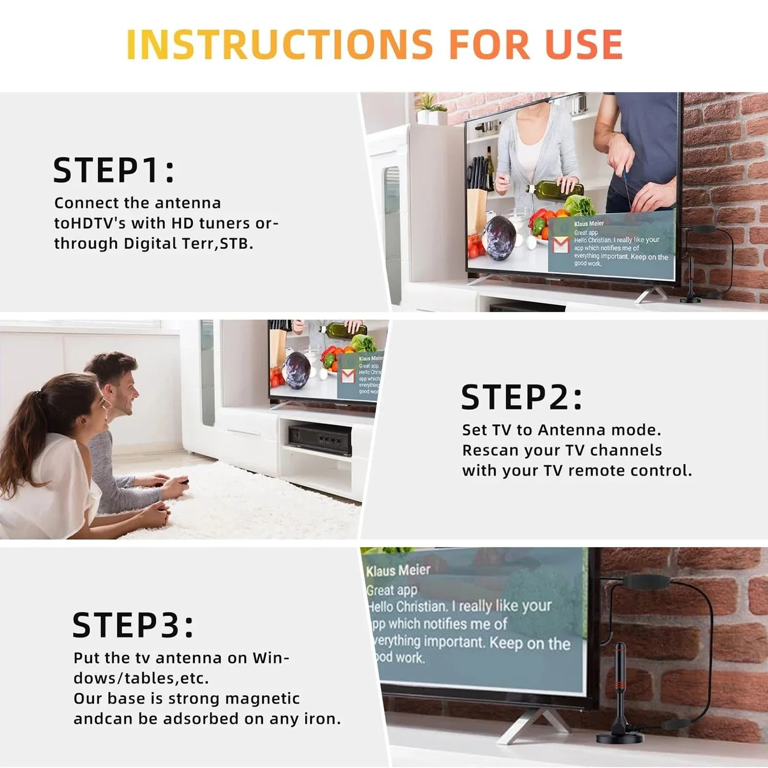 Smart Digital HDTV Antenna ছবি ৪